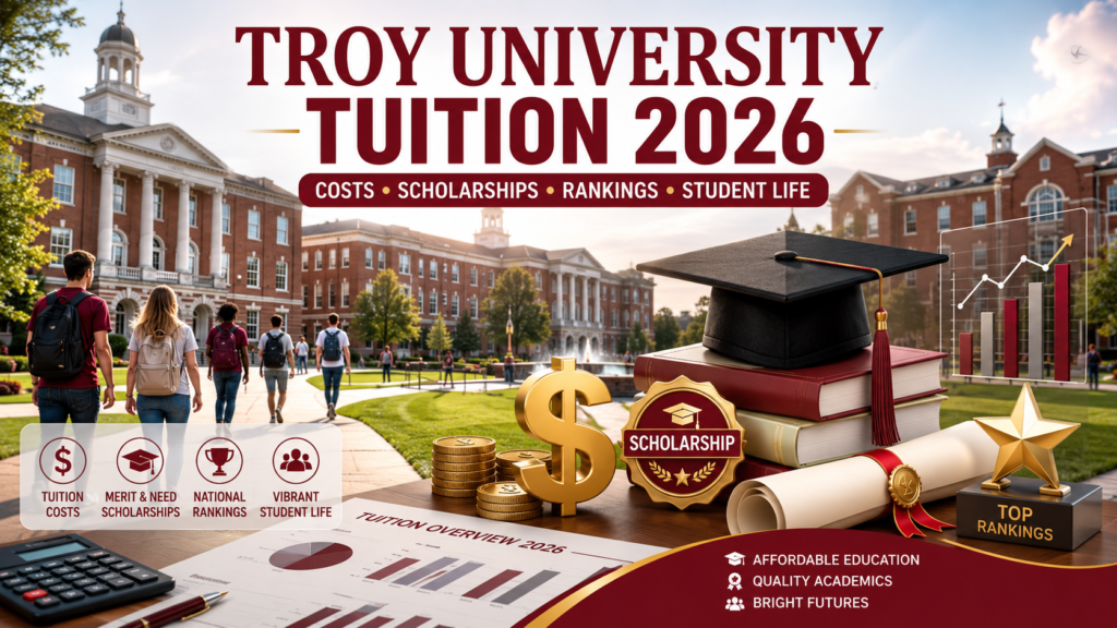 Troy University Tuition 2026: Costs, Scholarships, Rankings and Student Life